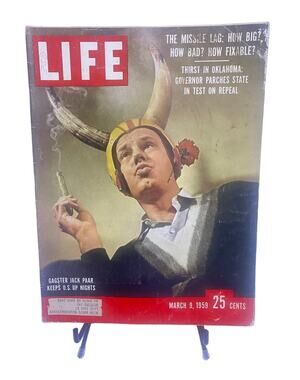 LIFE Magazine March 9 1959 Jack Paar Cover Vintage Original Issue